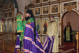 7-Архиерейское богослужение на праздник Входа Господня в Иерусалим  в Андреевском кафедральном соборе г.Усть-Каменогорска